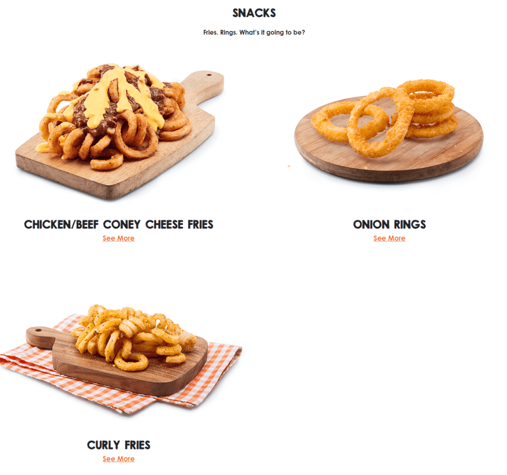 A&W Singapore Snacks