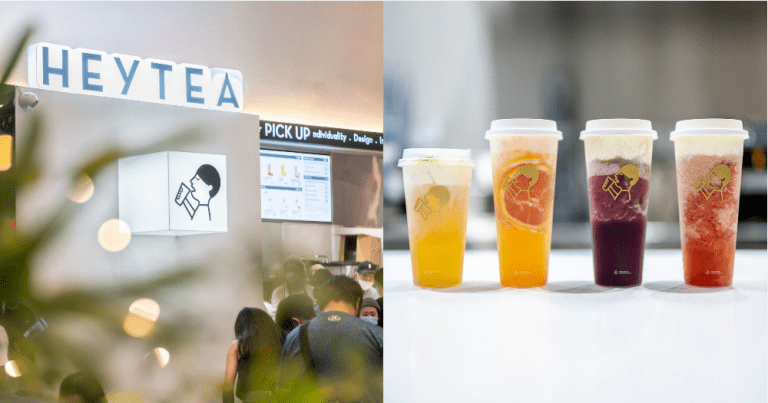 HEYTEA Singapore Menu Updated Price List 2024