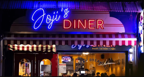 Joji's Diner Singapore Menu