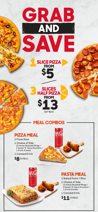 Pizza Hut Singapore Menu