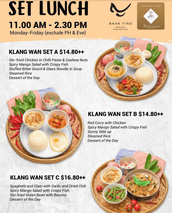 Baan Ying Set Lunch 