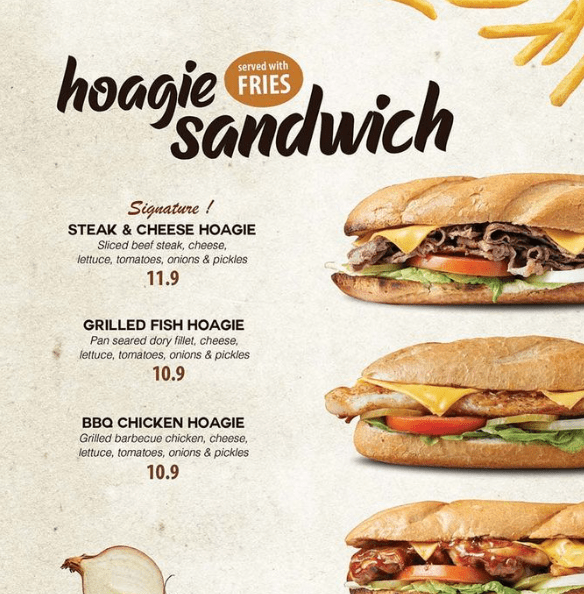 Buddy Hoagies Sandwiches