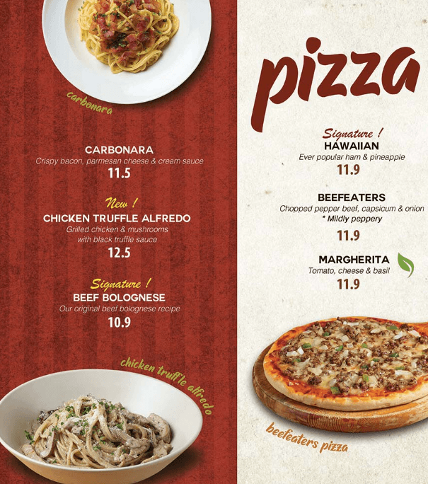 Buddy Hoagies Pizza Menu Price