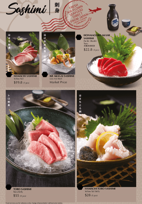 Edo Ichi Japanese Cuisine Sashimi