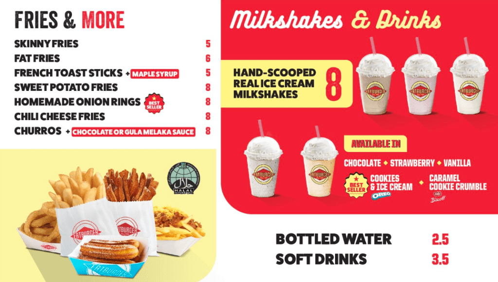 Milkshakes And Drinks