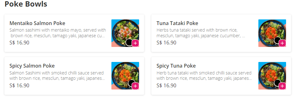 Poke Bowls