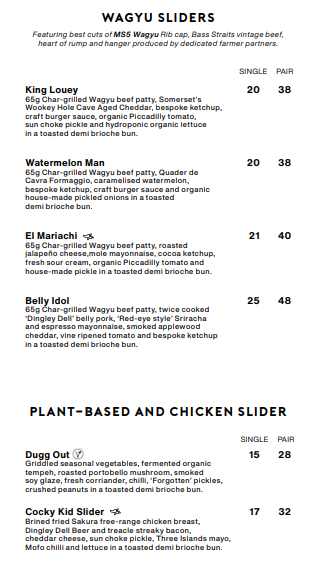 Potato Head Small Plates And Sides Menu