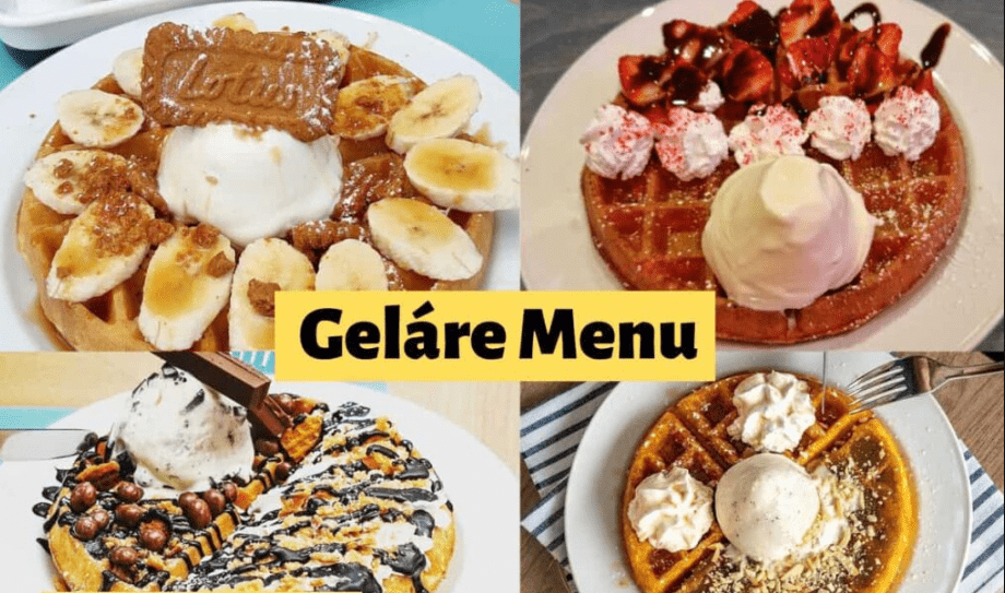 Geláre Menu Singapore 2023