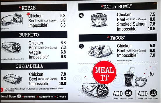 Stuff'd Menu Singapore Price List