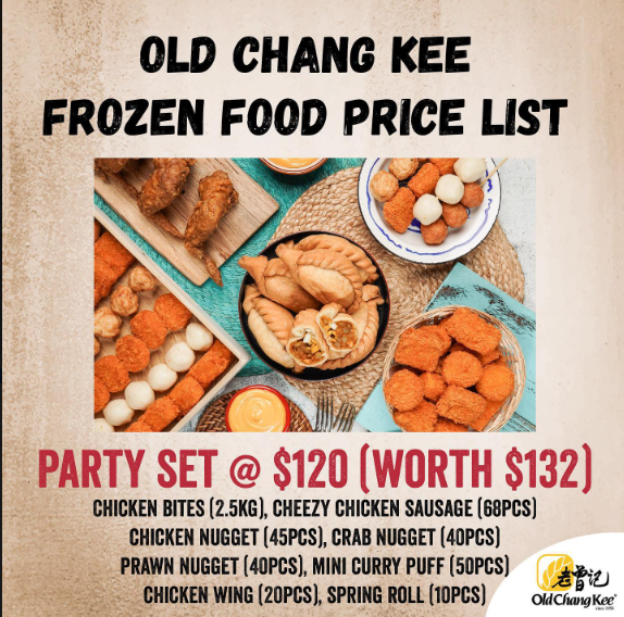 Old Chang Kee Menu Singapore Price