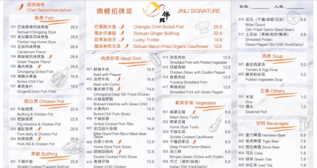 Mala Hot Pot Menu Singapore List