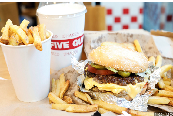 Five Guys Menu Singapore 2023