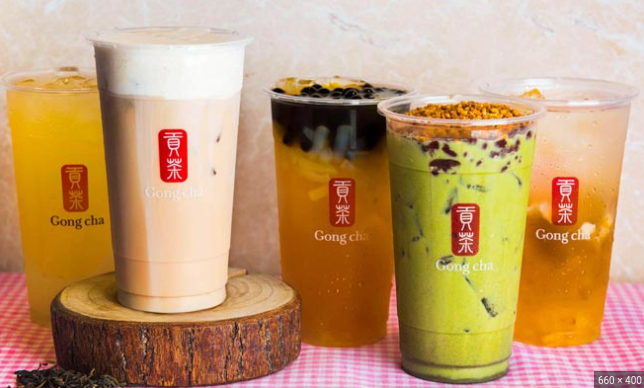 Gong Cha Menu Singapore 2023