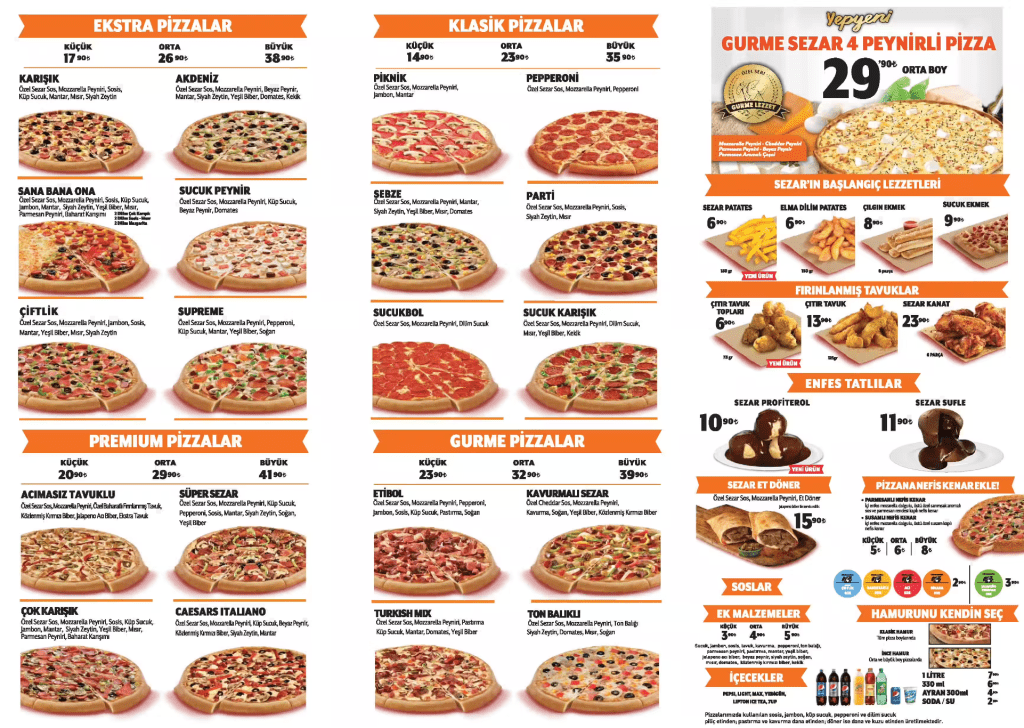 Little Caesars Pizza Menu 2023 