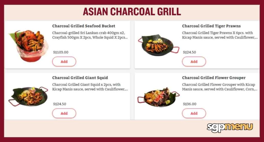 Cajun On Wheels Prices - Asian Charcoal Grill