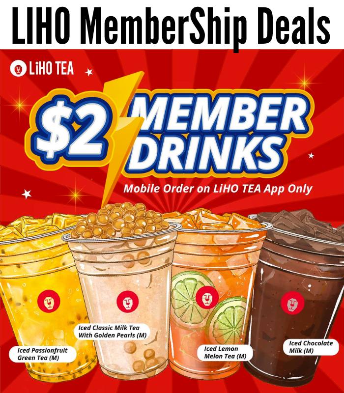 LiHO Milk Tea Promotion