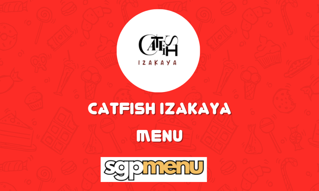 Catfish Izakaya Menu